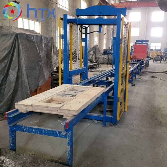Máquina de dosificación de hormigón fundido en húmedo totalmente automática Línea de producción de piedra artificial con desmoldeo